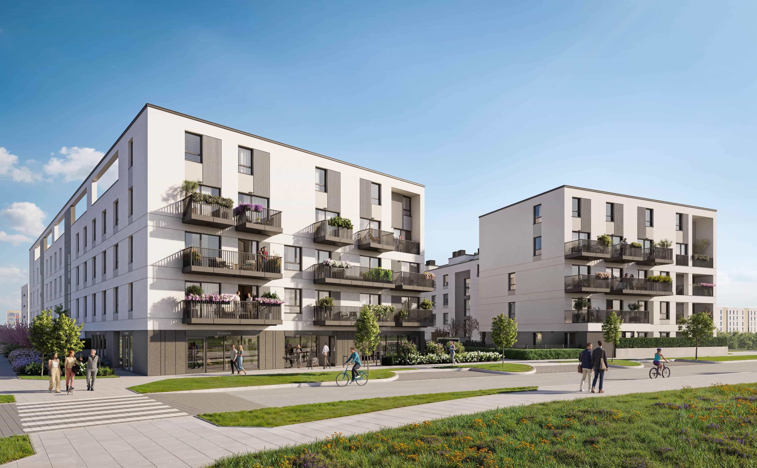 Start of apartment sales in the Bemovo development